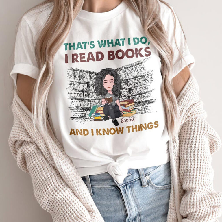 This Is My Reading Blanket - Personalized Book T-shirt and Hoodie