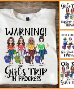 Girl's Trips - Personalized Bestie T-shirt and Hoodie