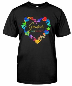 Grandma's Sweethearts - Personalized Valentine Grandma T-shirt and Hoodie