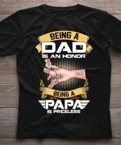 Priceless Papa - Personalized Grandpa T-shirt and Hoodie