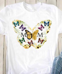 Mom Butterfly - Personalized Mother T-shirt and Hoodie