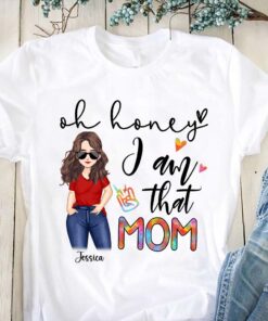 Oh Honey - Personalized Mother's day Mother T-shirt and Hoodie