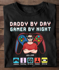 Dad?s Spot Don?t Get Too Comfortable For Gamer Dad - Personalized Video Game T-shirt and Hoodie