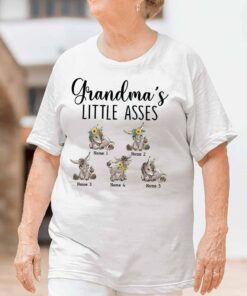 Grandma's Little Cuties - Personalized Mother's Day Grandma T-shirt and Hoodie