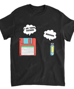 Nerdy Father Floppy Disk Flash Drive Computer Geek