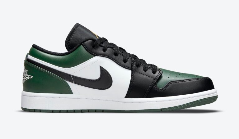 Air Jordan 1 Low 'Green Toe' 553558-371 - Image 2