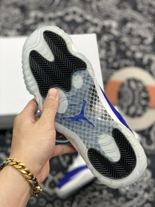 Air Jordan 11 Low White/Black-Concord - Image 5