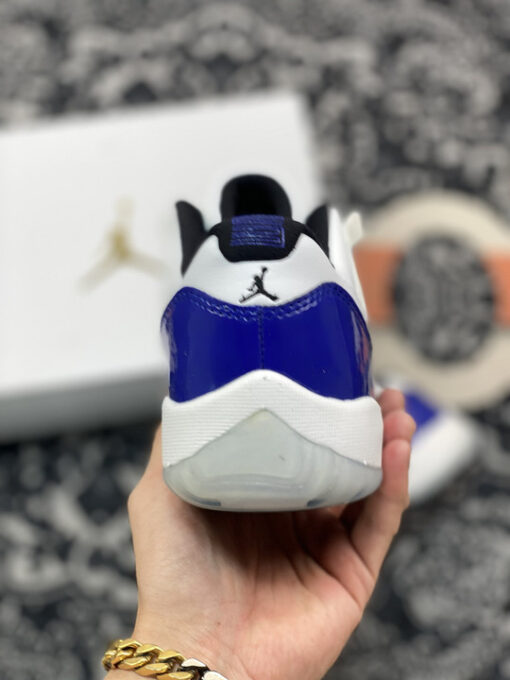 Air Jordan 11 Low White/Black-Concord - Image 7