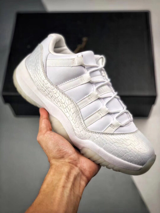 Air Jordan 11 Low PRM HC ” Frost White” 897331-100 - Image 3