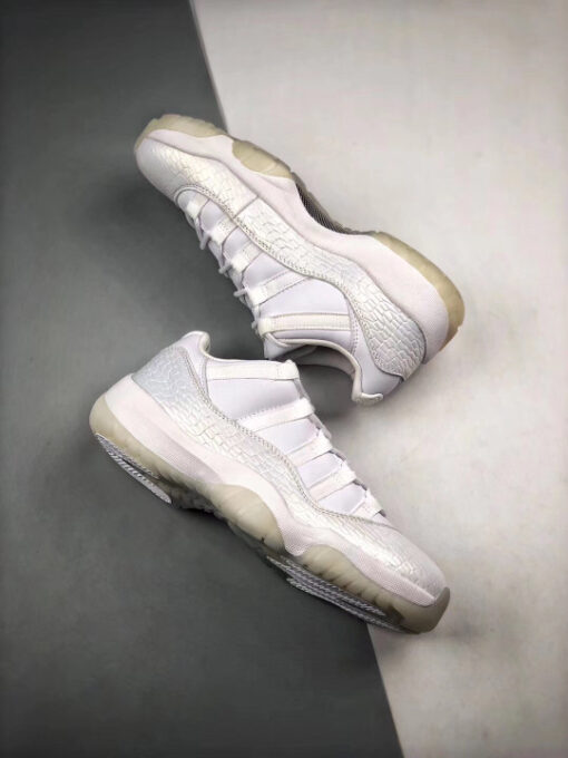 Air Jordan 11 Low PRM HC ” Frost White” 897331-100 - Image 4