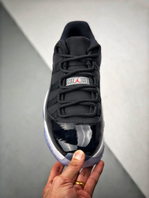 Air Jordan 11 Retro Low Black Infrared 23 - Image 4