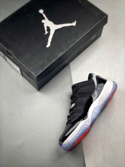 Air Jordan 11 Retro Low Black Infrared 23 - Image 5