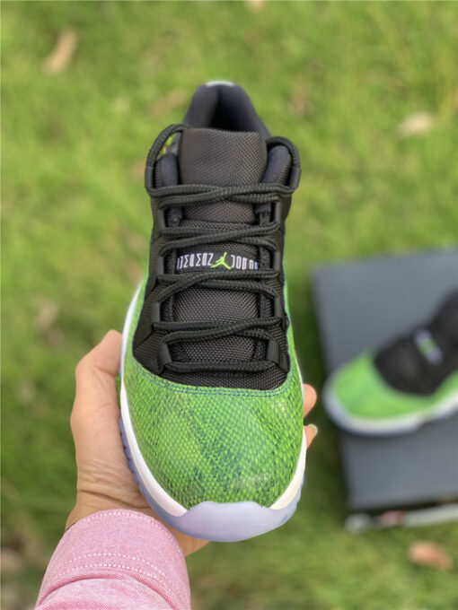 Air Jordan 11 Retro Low Black/Nightshade-White-Volt Ice - Image 2