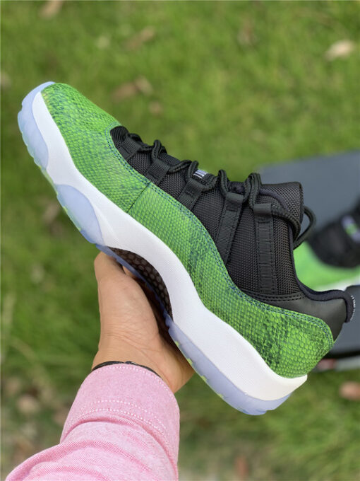 Air Jordan 11 Retro Low Black/Nightshade-White-Volt Ice - Image 3