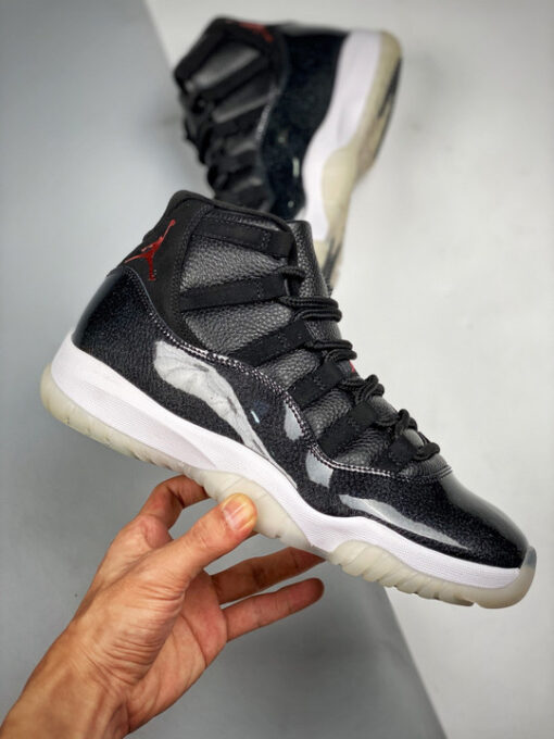 Air Jordan 11 Retro “72-10” Black/Gym Red-White 378037-002 - Image 2