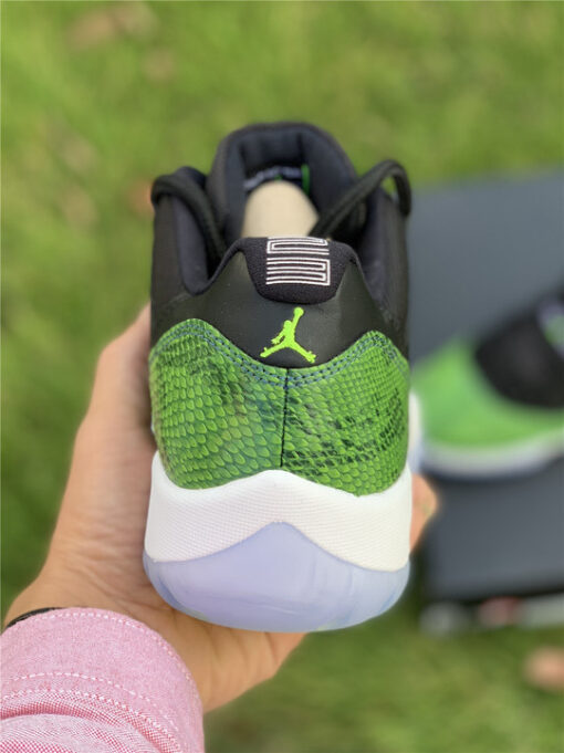 Air Jordan 11 Retro Low Black/Nightshade-White-Volt Ice - Image 7