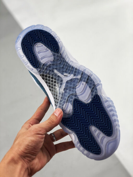 Air Jordan 11 Low ” Navy Blue Snakeskin” CD6846-102 - Image 7