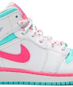 Air Jordan 1 Mid  'Digital Pink' 555112-102