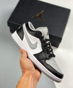 Air Jordan 1 Low ” Light Smoke Grey” 553558-039