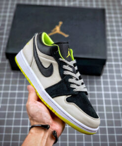 Air Jordan 1 Low “Venom Green” 553558-009
