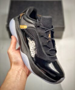 Air Jordan 11 CMFT Low Black/Metallic Gold