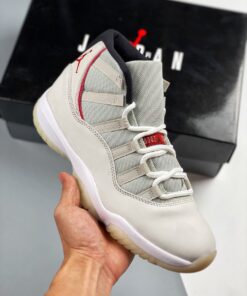 Air Jordan 11 Platinum Tint/Sail-University Red