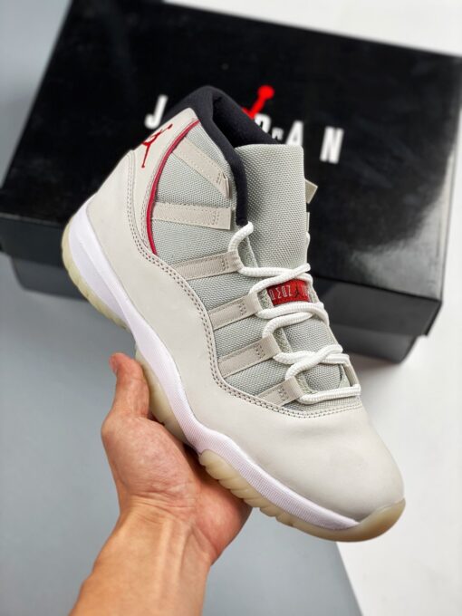 Air Jordan 11 Platinum Tint/Sail-University Red