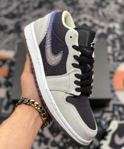Air Jordan 1 Low ‘Crater 2021’ Grey Black