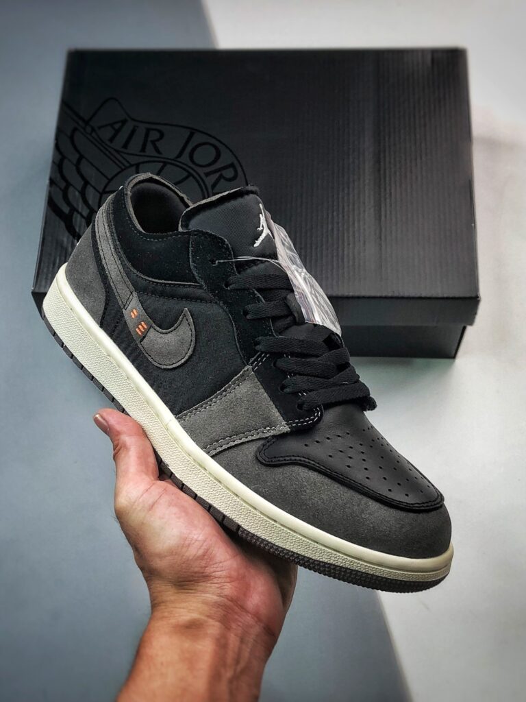 Air Jordan 1 Low “Inside Out” Black Grey DN1635-001