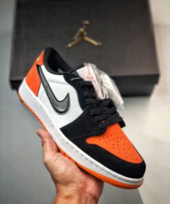 Air Jordan 1 Low Golf Shattered Backboard Starfish/Black-White DD9315-800