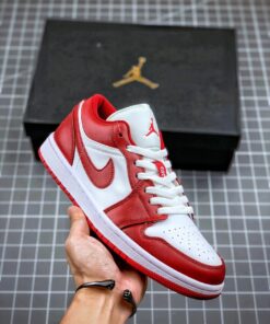 Air Jordan 1 Low Gym Red/White 553558-611