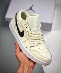 Air Jordan 1 Low Coconut Milk/Black-White DC0774-121