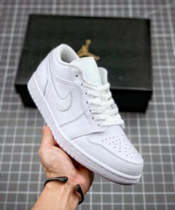 Air Jordan 1 Low ” Triple White” 553558-130