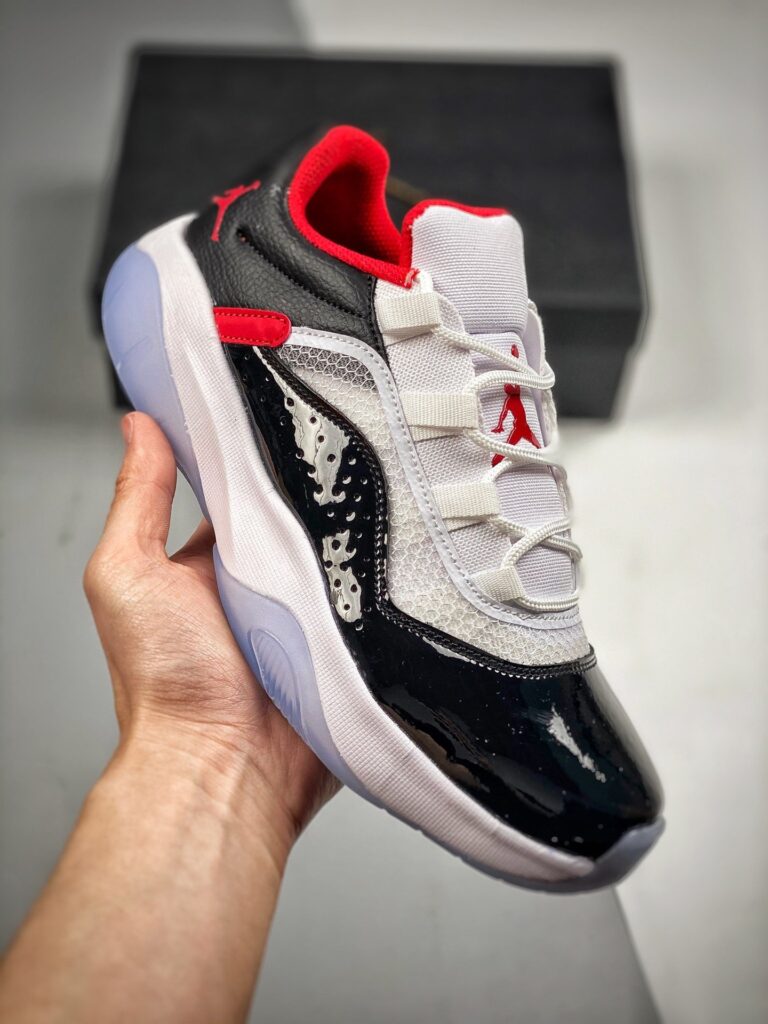 Air Jordan 11 CMFT Low “White/University Red/Black”