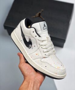 Air Jordan 1 Low ” Paint Splatter” DM3528-100