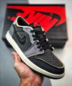 Air Jordan 1 Low OG EX Black/Smoke Grey DV0982-006