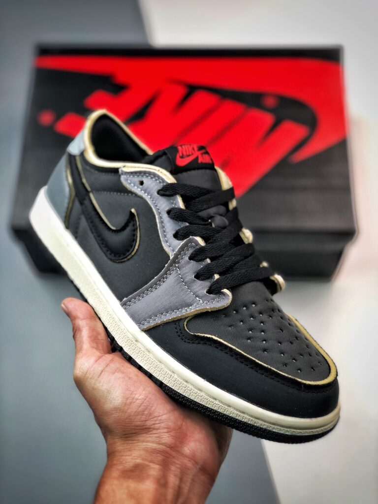 Air Jordan 1 Low OG EX Black/Smoke Grey DV0982-006