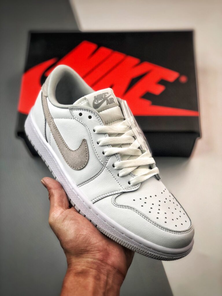 Air Jordan 1 Low OG White/Neutral Grey CZ0790-100