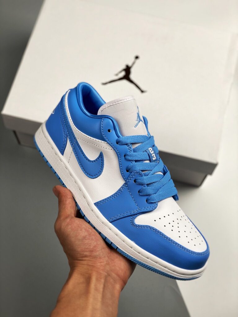 Air Jordan 1 Low ” UNC” University Blue/White AO9944-441