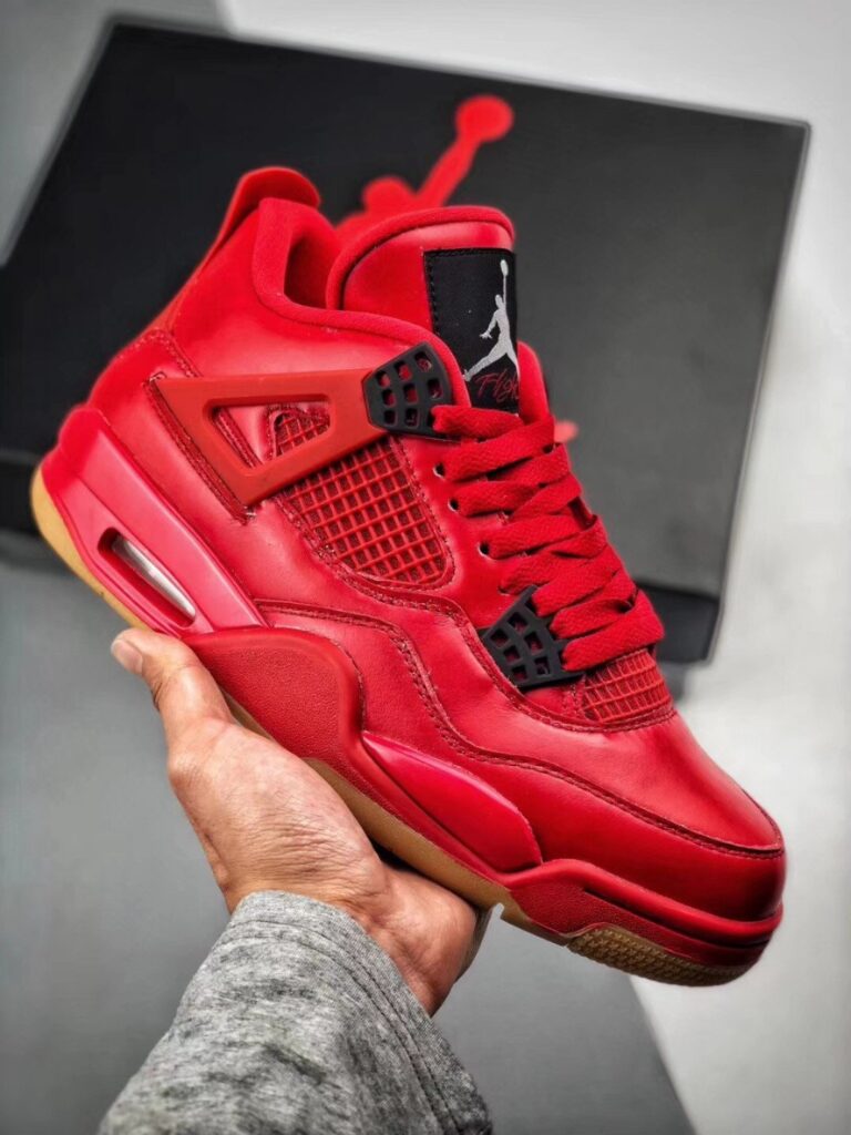 Air Jordan 4 ‘Singles Day’ Fire Red/Summit White-Black