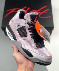 Air Jordan 4 ” Zen Master” Amethyst Wave/Bright Crimson/Black/Cement Grey