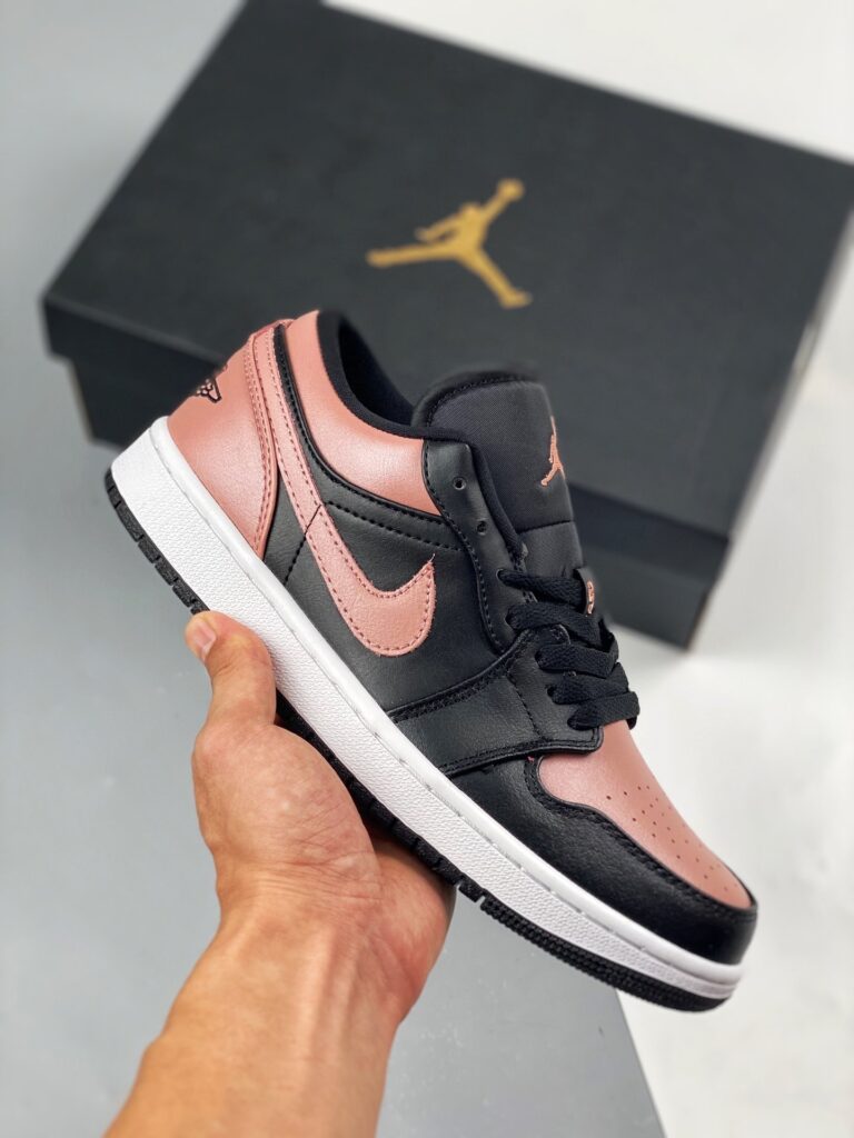 Air Jordan 1 Low Black/Crimson Tint