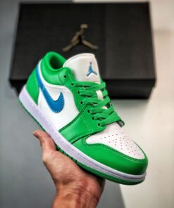 Air Jordan 1 Low Lucky Green/Aquatone-White DC0774-304