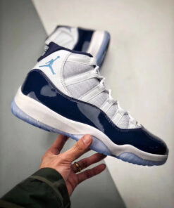 Air Jordan 11 ” Win Like 82″ White/University Blue-Midnight Navy
