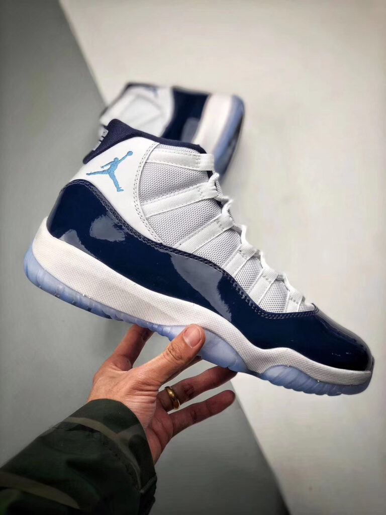 Air Jordan 11 ” Win Like 82″ White/University Blue-Midnight Navy