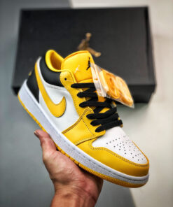 Air Jordan 1 Low ‘Taxi’ University Gold/White/Black 553560-701
