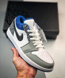 Air Jordan 1 Low ” True Blue” DM1199-140