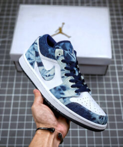 Air Jordan 1 Low ” Washed Denim” CZ8455-100