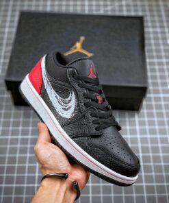 Air Jordan 1 Low ” Brushstroke Swoosh”