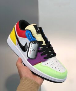 Air Jordan 1 Low ” Multicolor Lightbulb” CZ3572-104